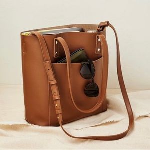 Henny + Lev Vegan Leather 2-in-1 Everyday Tote
